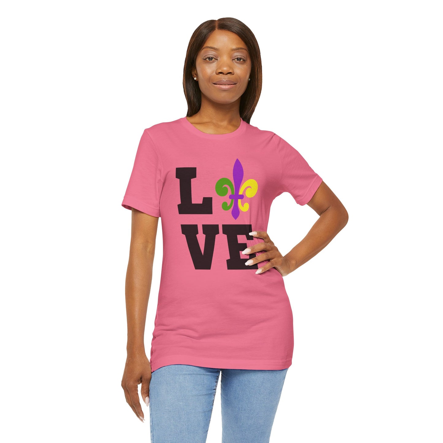 Mardi Gras LOVE Unisex T-Shirt