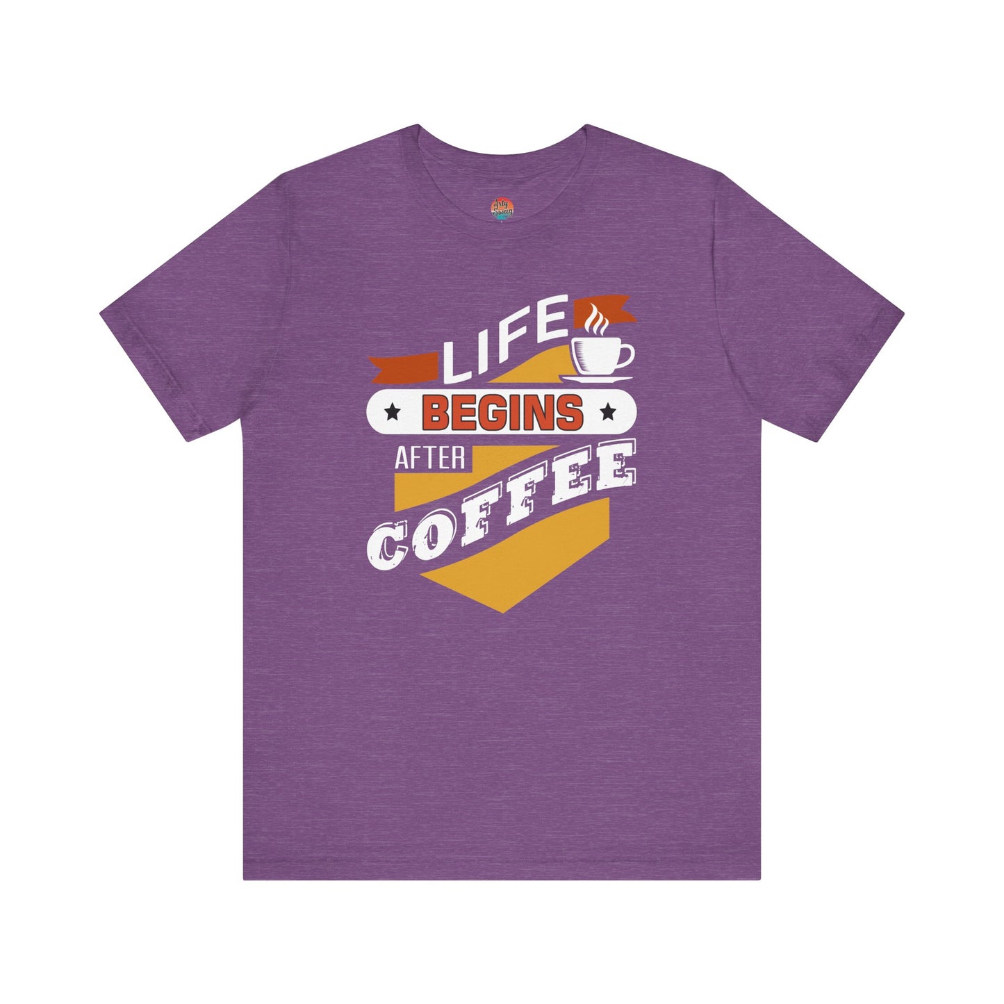 “Life Begins After Coffee” Unisex T-Shirt