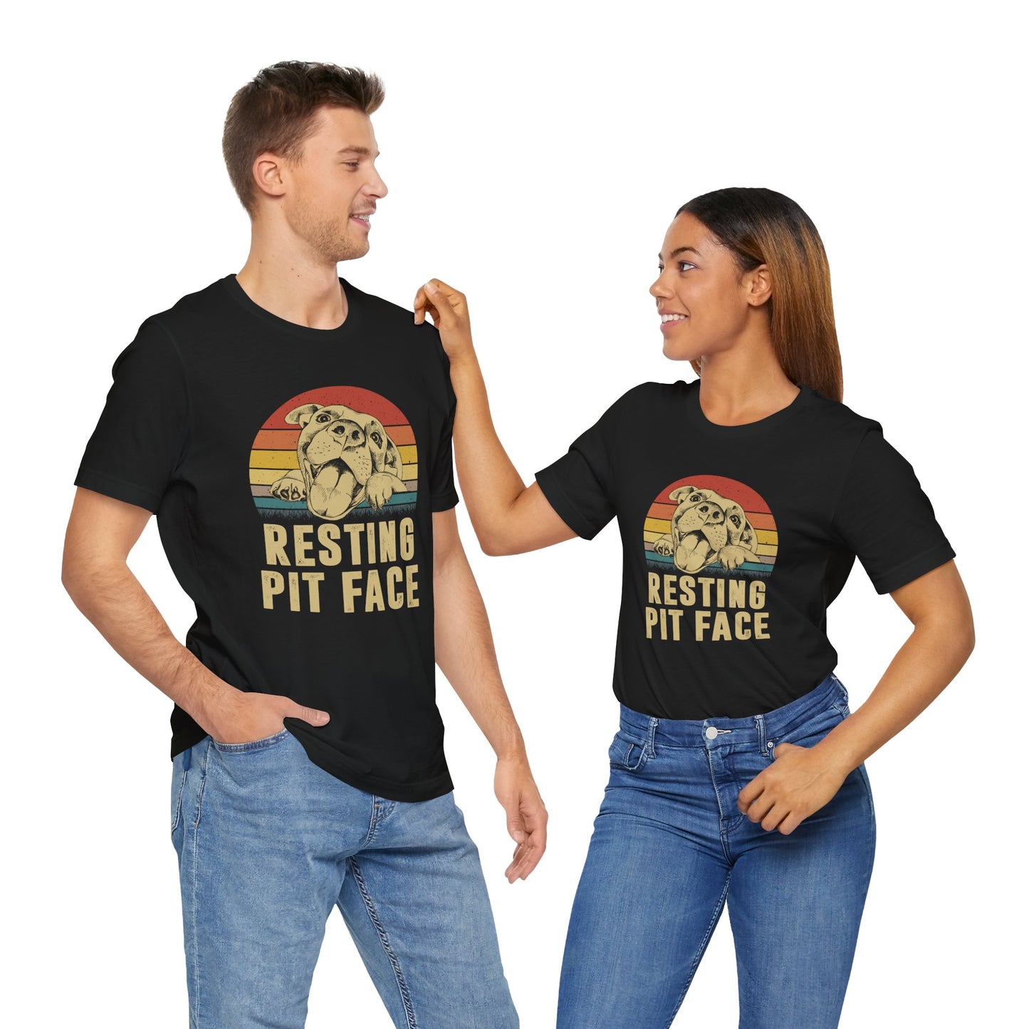 “Resting Pit Face” Unisex T-Shirt