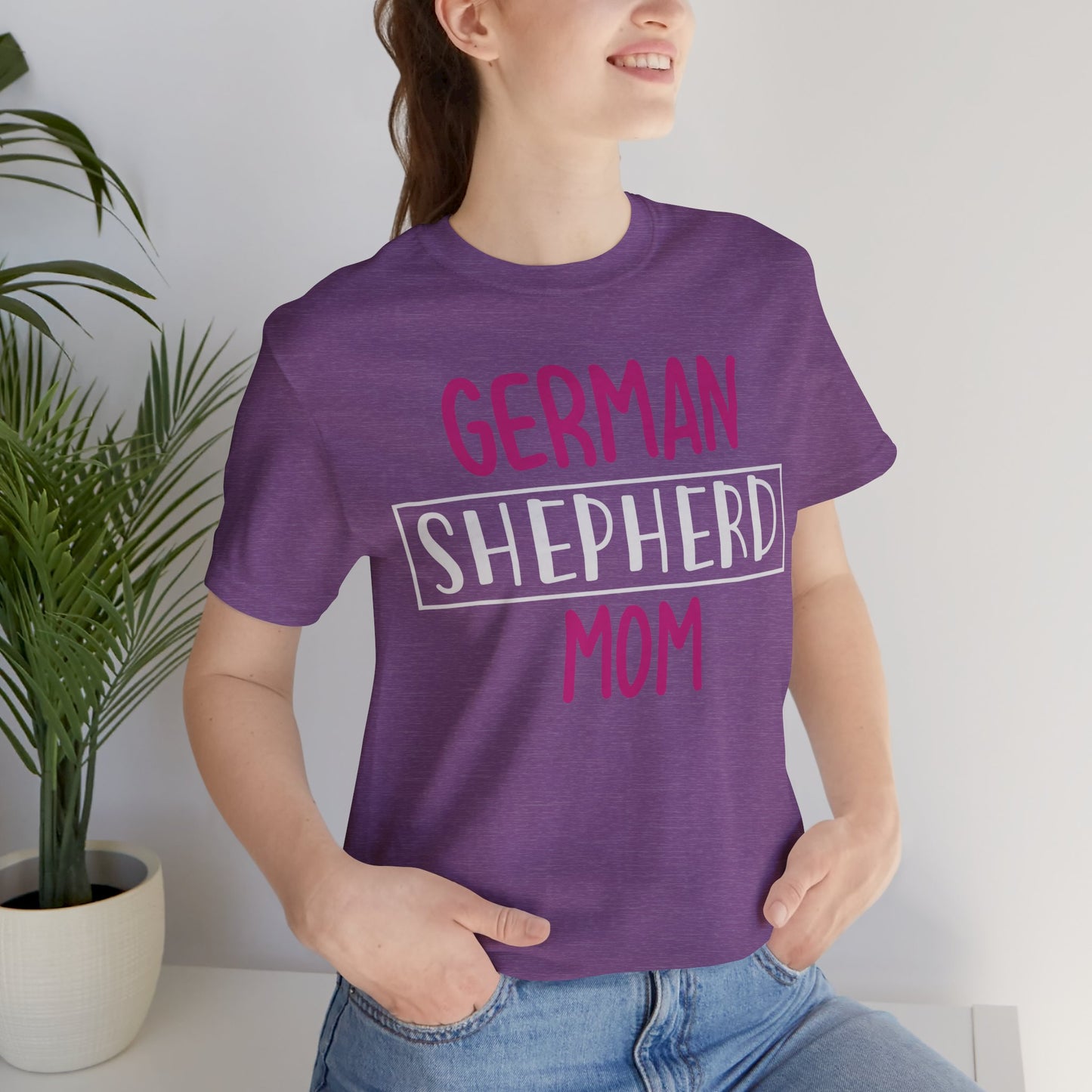 German Shepherd Mom Unisex T-Shirt