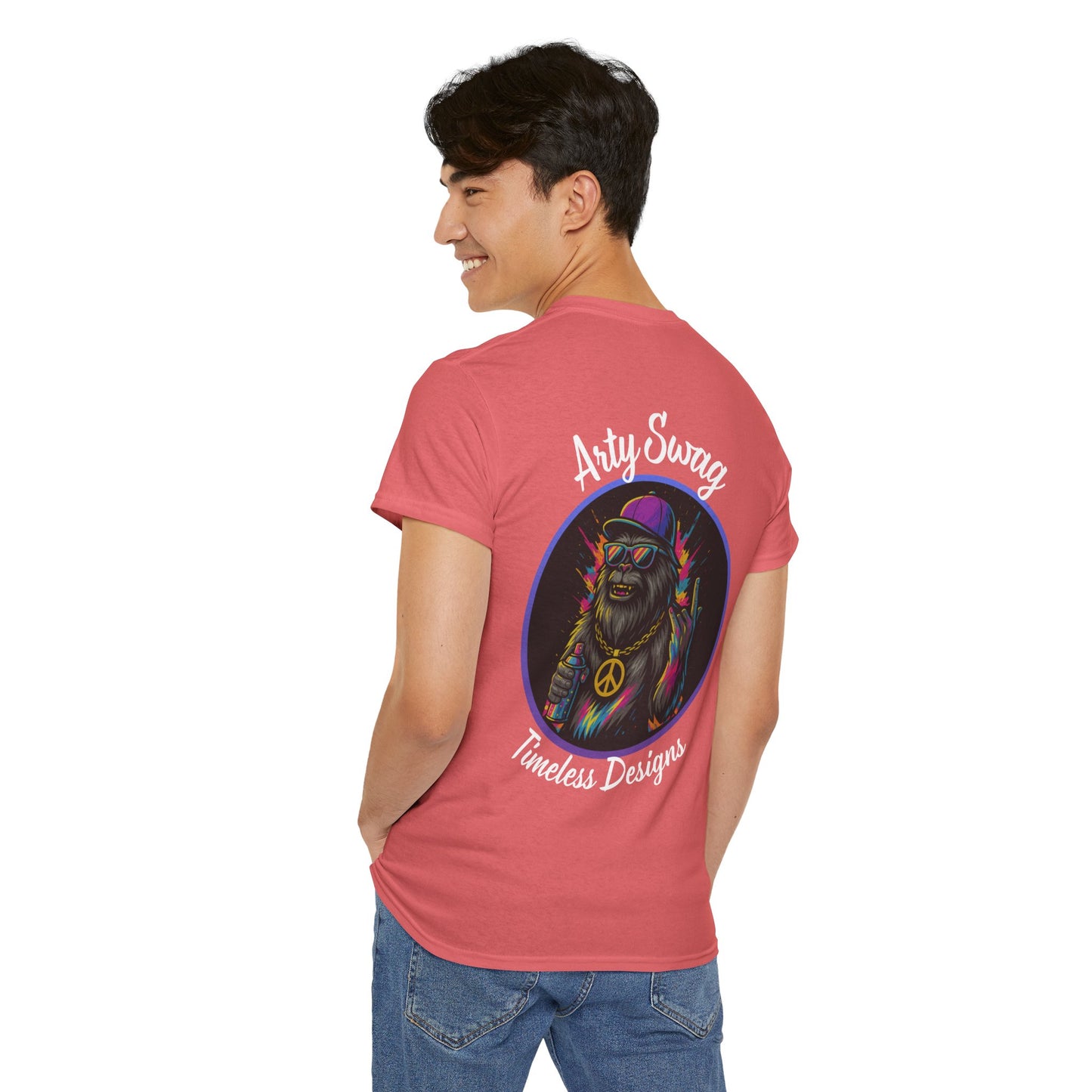 Arty Swag Sasquatch – Street Art Legend Tee