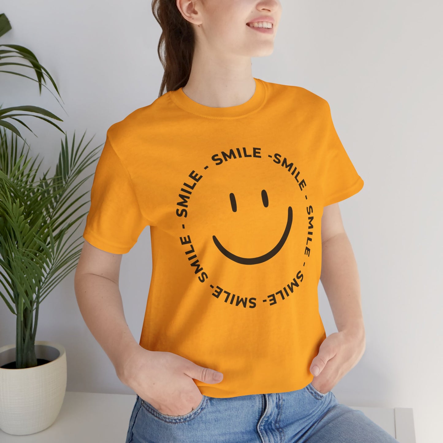 “Smile Happyface” Unisex T-Shirt