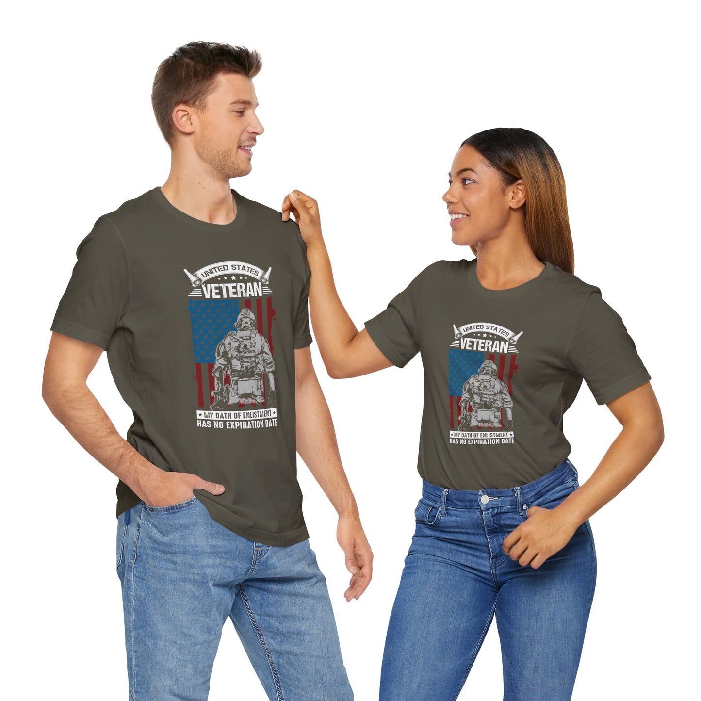 United States Veteran – My Oath of Enlistment Has No Expiration Date Unisex T-Shirt