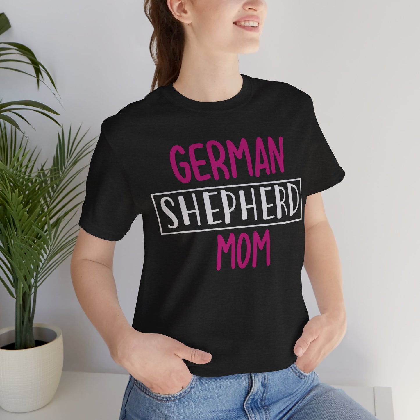 German Shepherd Mom Unisex T-Shirt
