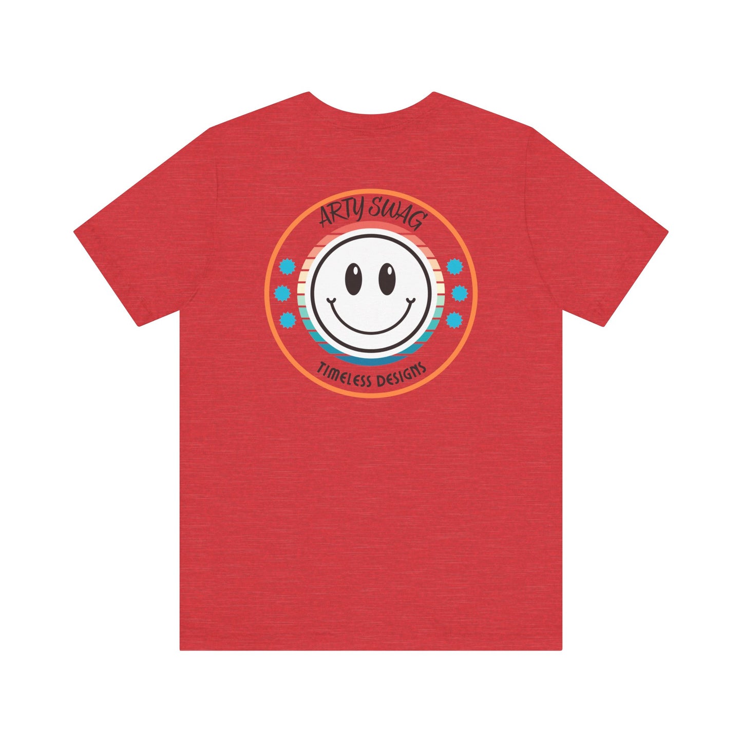 Arty Swag Smiley Face Unisex T-Shirt