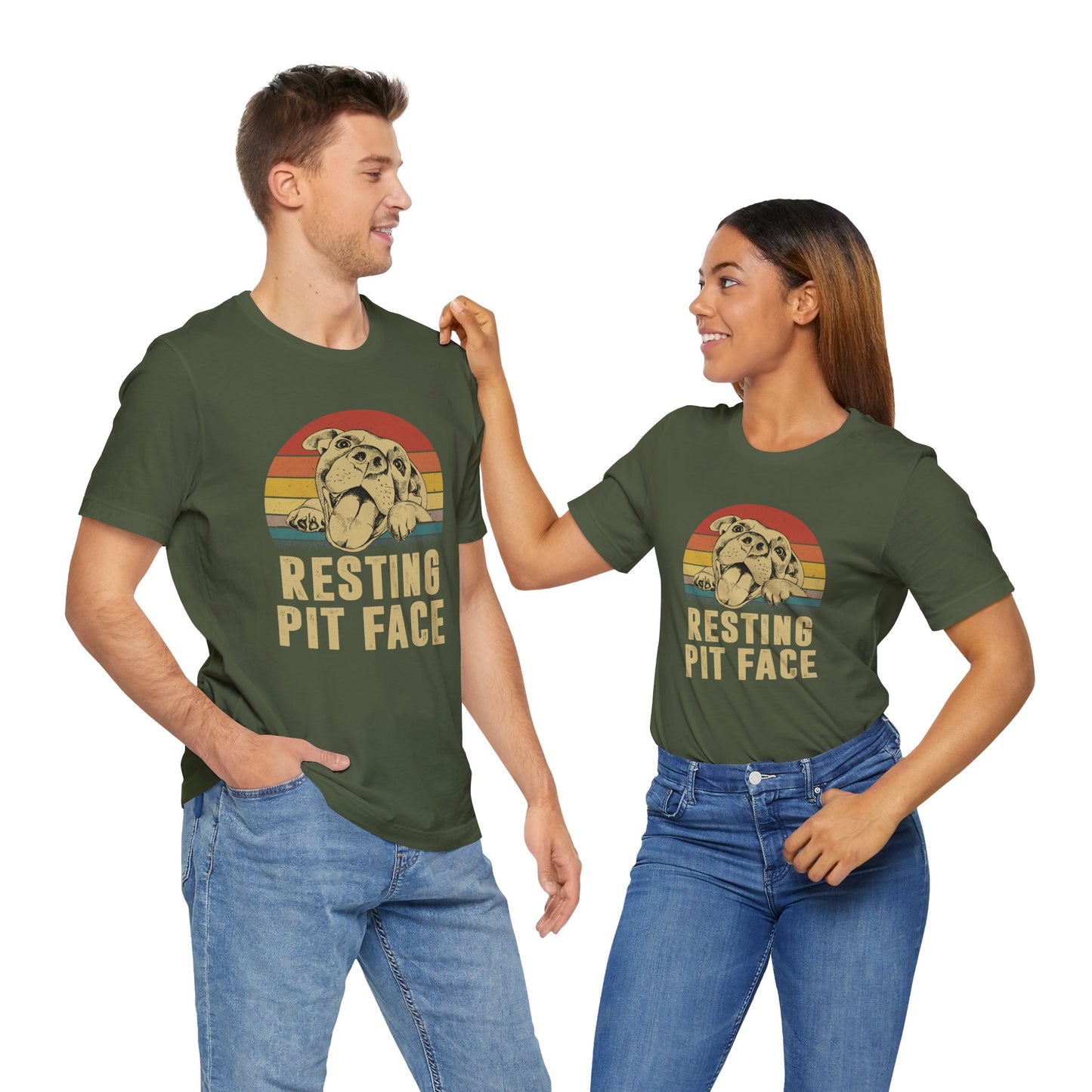 “Resting Pit Face” Unisex T-Shirt