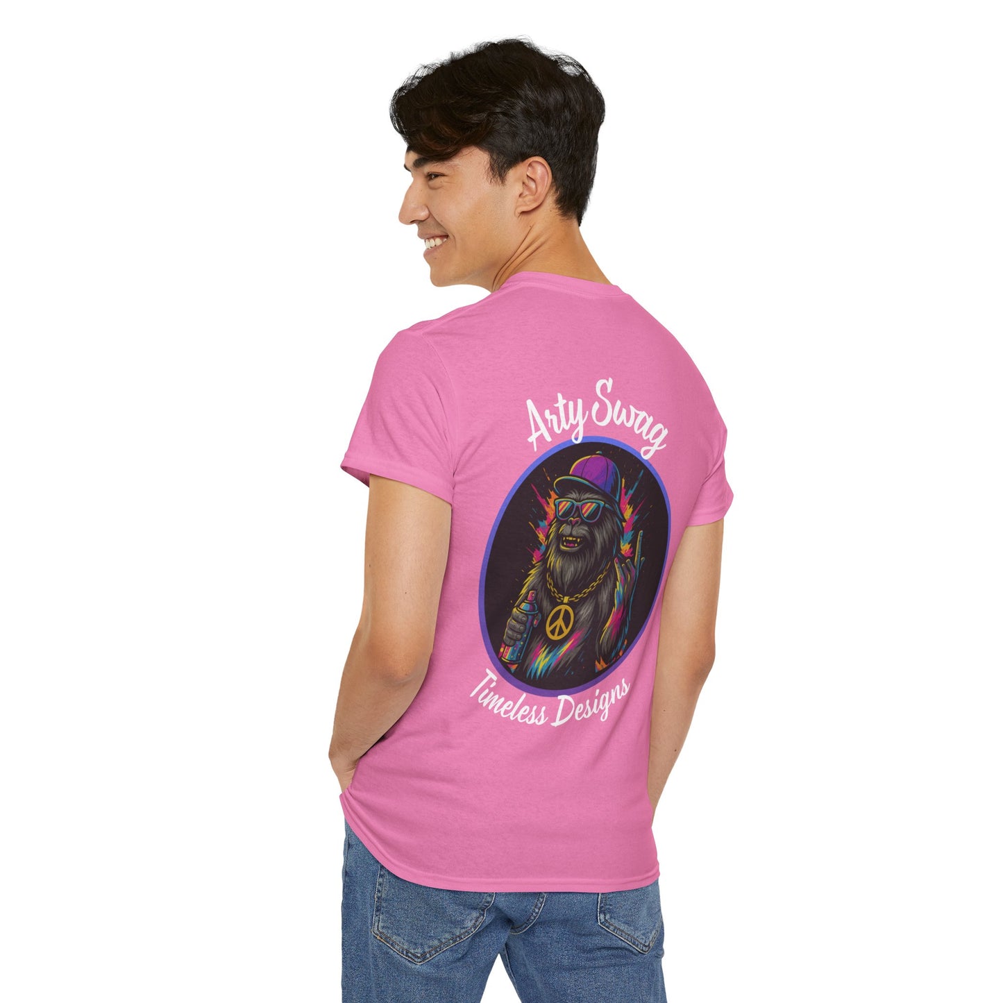 Arty Swag Sasquatch – Street Art Legend Tee