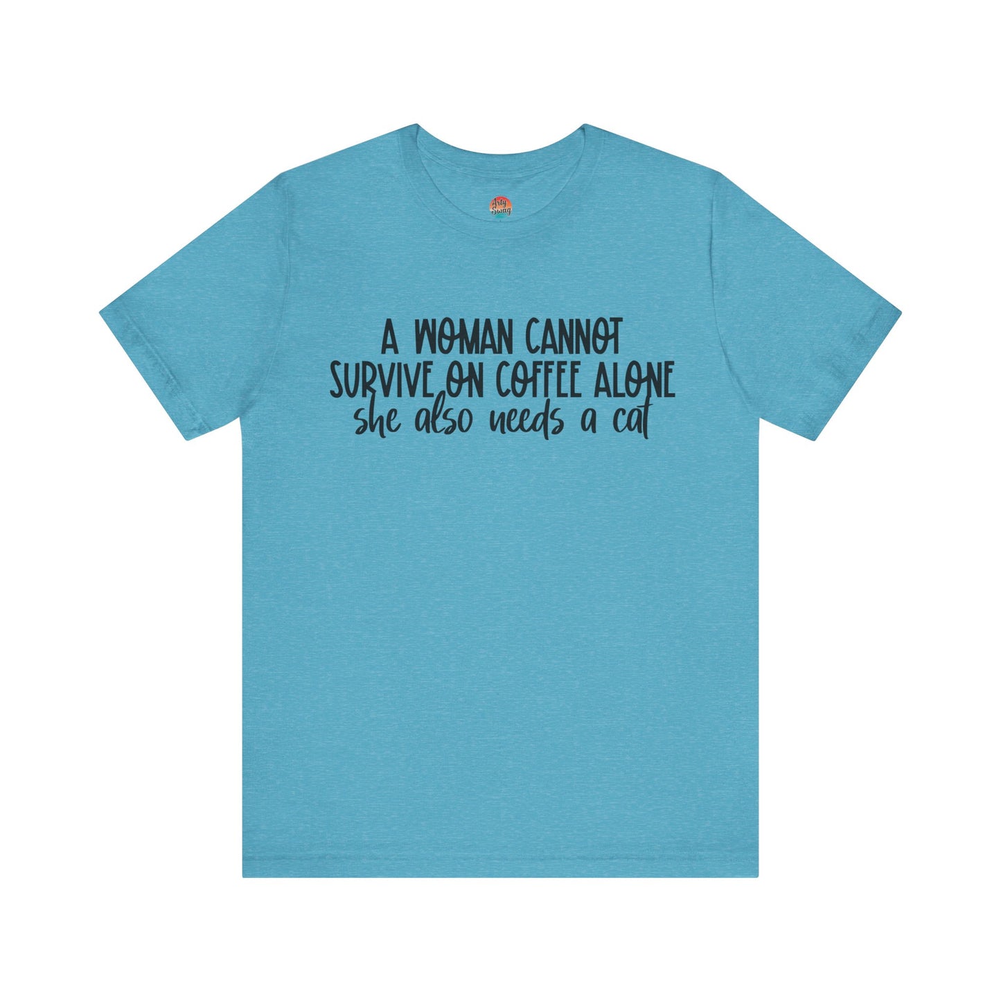 “Coffee & Cat Life” Unisex T-Shirt