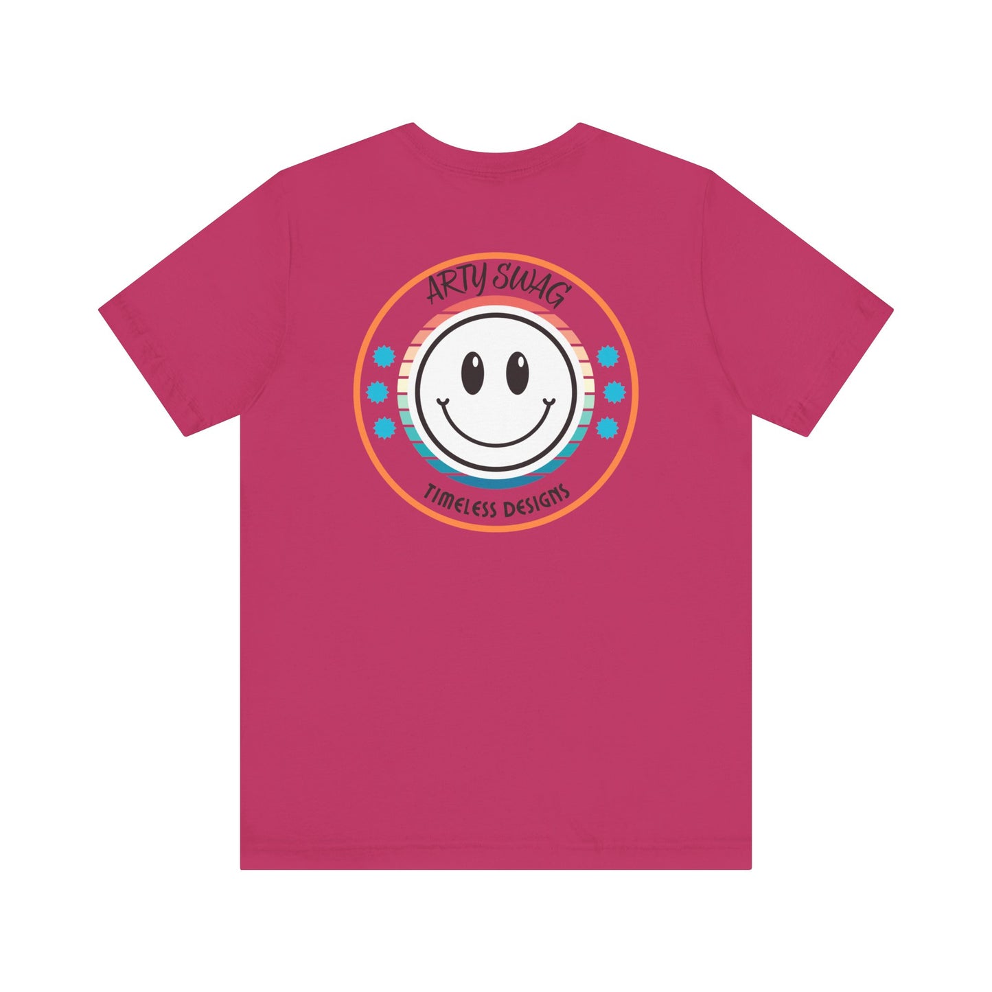 Arty Swag Smiley Face Unisex T-Shirt