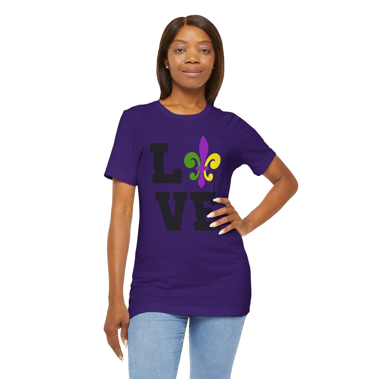 Mardi Gras LOVE Unisex T-Shirt