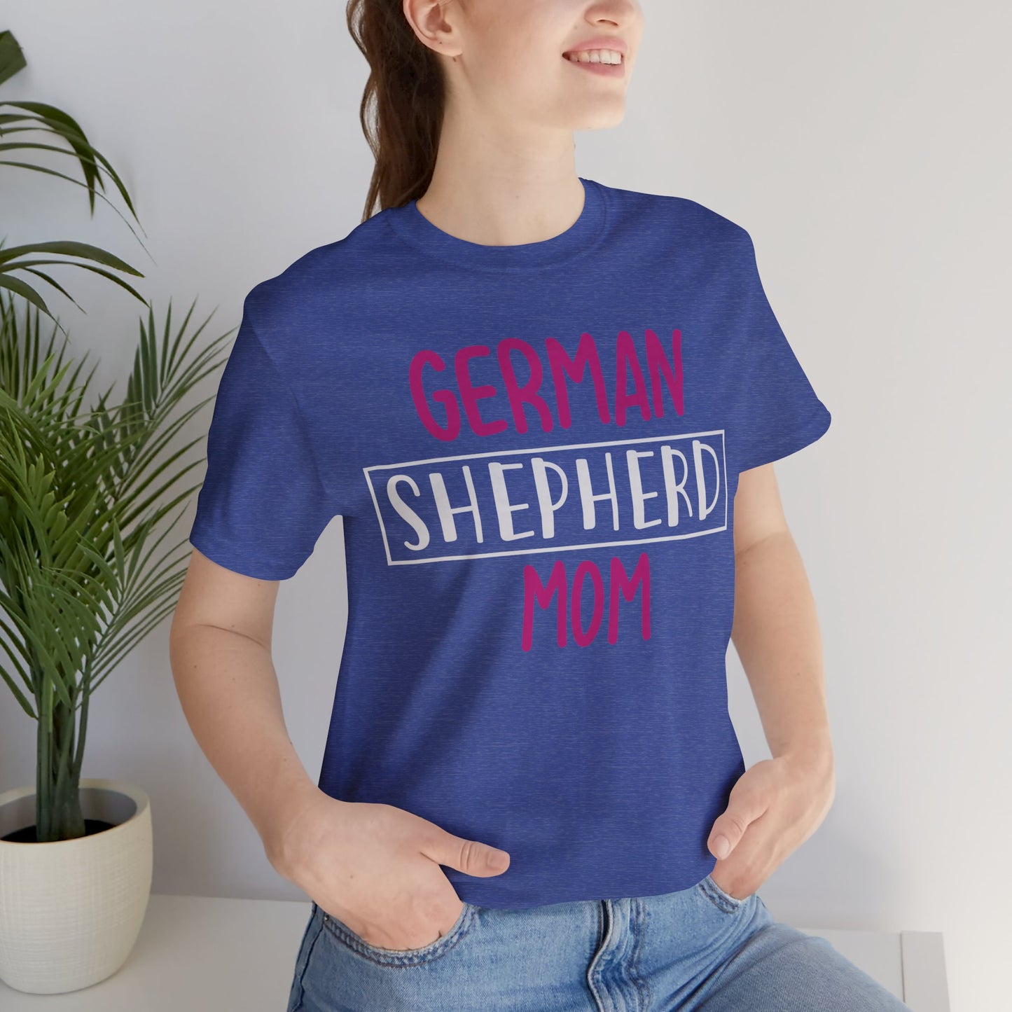 German Shepherd Mom Unisex T-Shirt