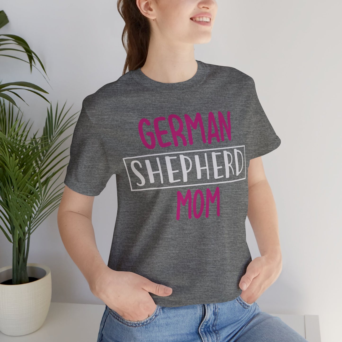 German Shepherd Mom Unisex T-Shirt