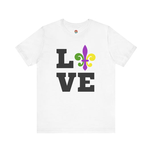 Mardi Gras LOVE Unisex T-Shirt