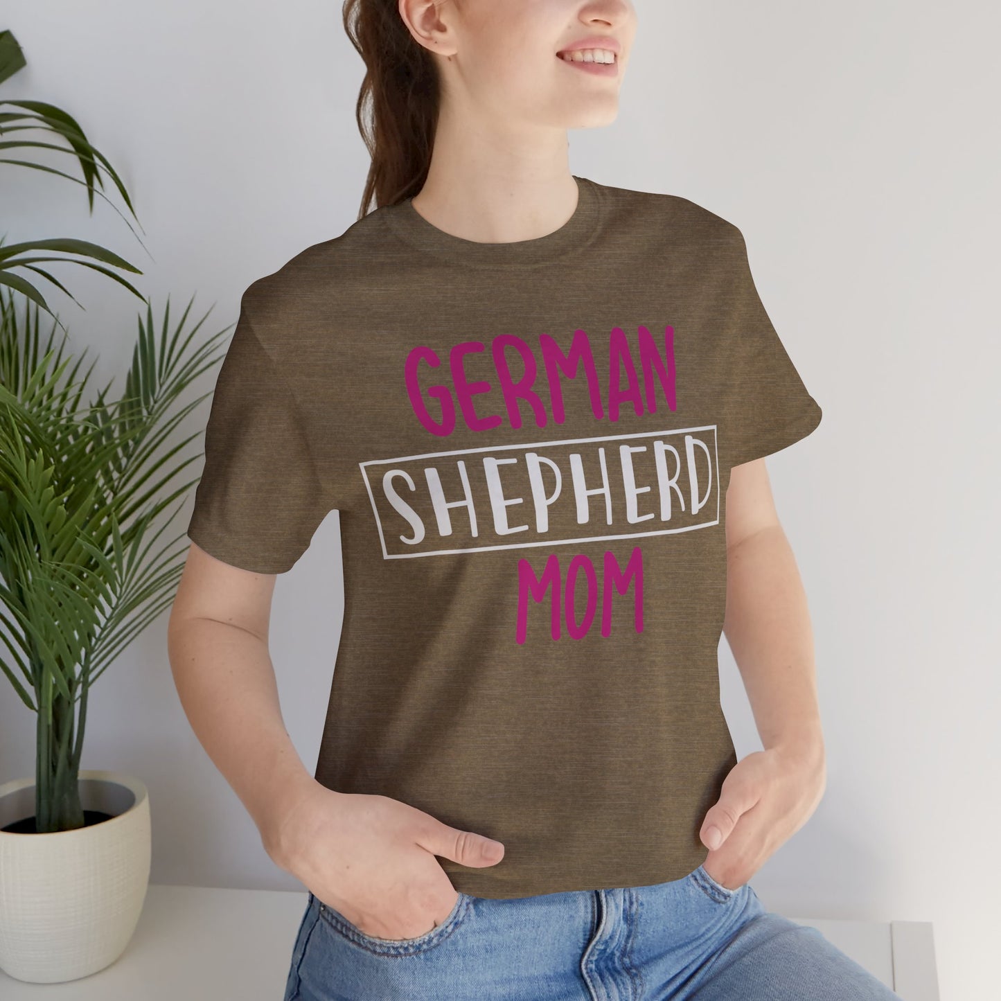 German Shepherd Mom Unisex T-Shirt