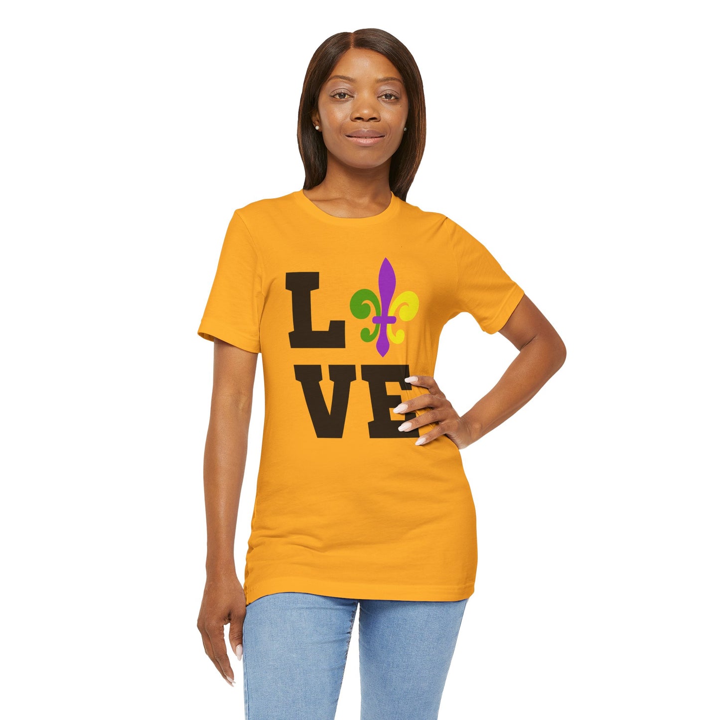 Mardi Gras LOVE Unisex T-Shirt