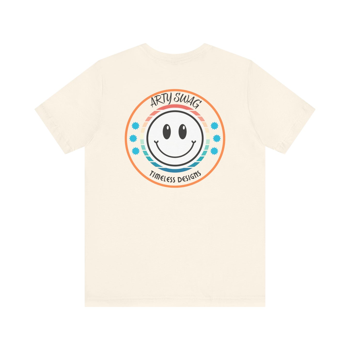 Arty Swag Smiley Face Unisex T-Shirt