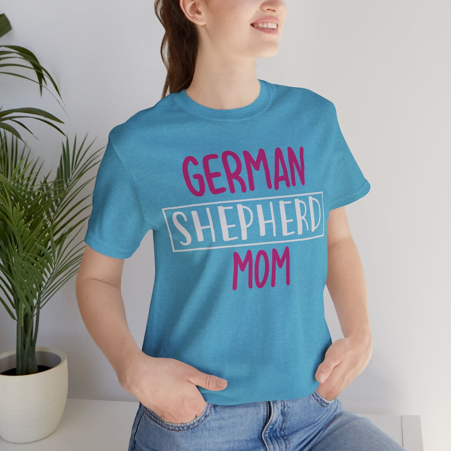 German Shepherd Mom Unisex T-Shirt