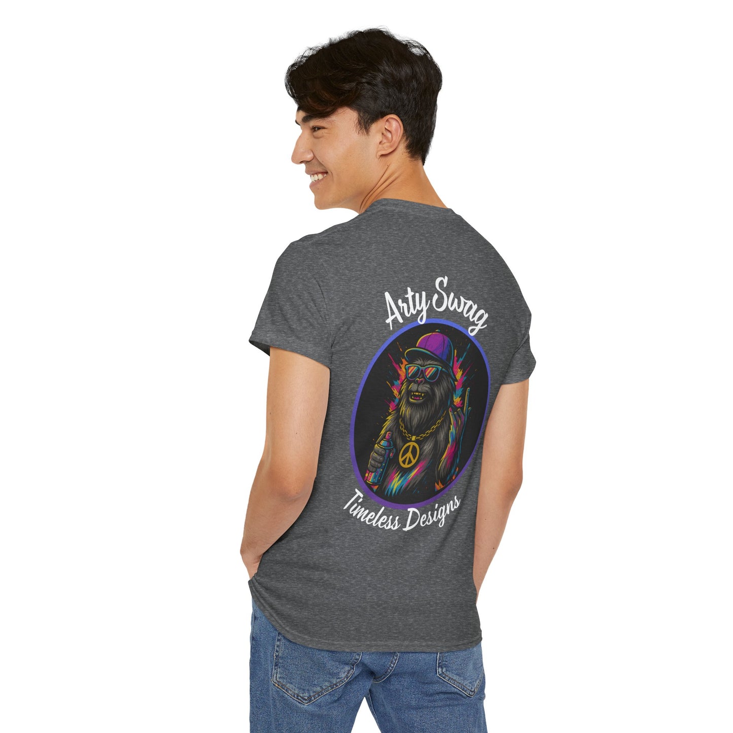 Arty Swag Sasquatch – Street Art Legend Tee