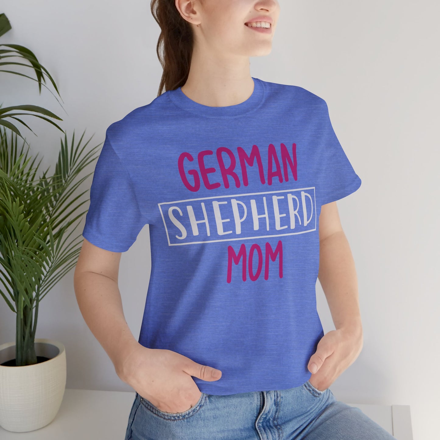 German Shepherd Mom Unisex T-Shirt