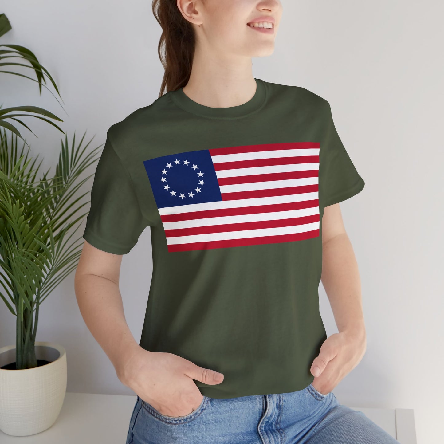 “Original 13 Colonies Flag” Unisex T-Shirt