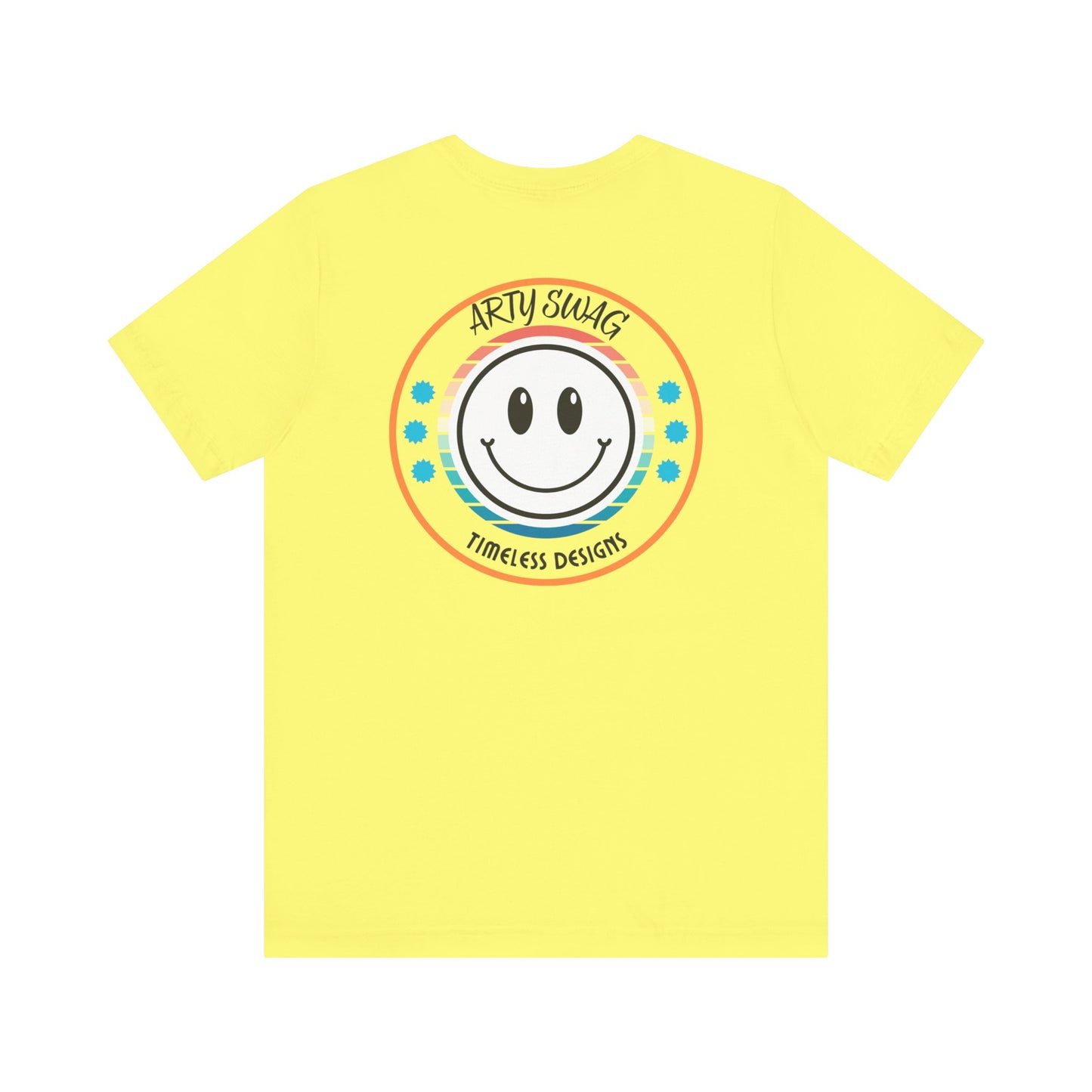 Arty Swag Smiley Face Unisex T-Shirt