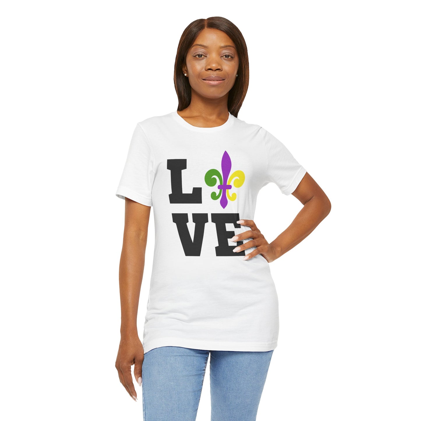 Mardi Gras LOVE Unisex T-Shirt