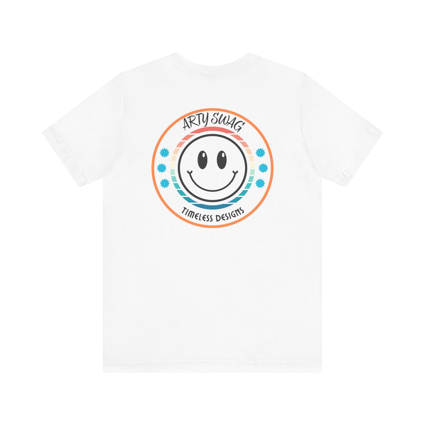 Arty Swag Smiley Face Unisex T-Shirt