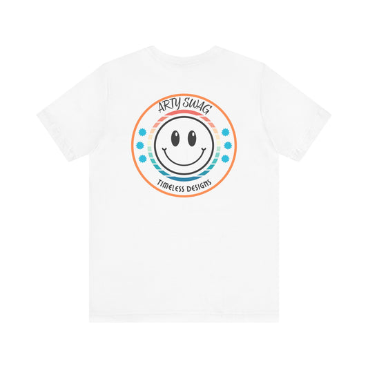 Arty Swag Smiley Face Unisex T-Shirt